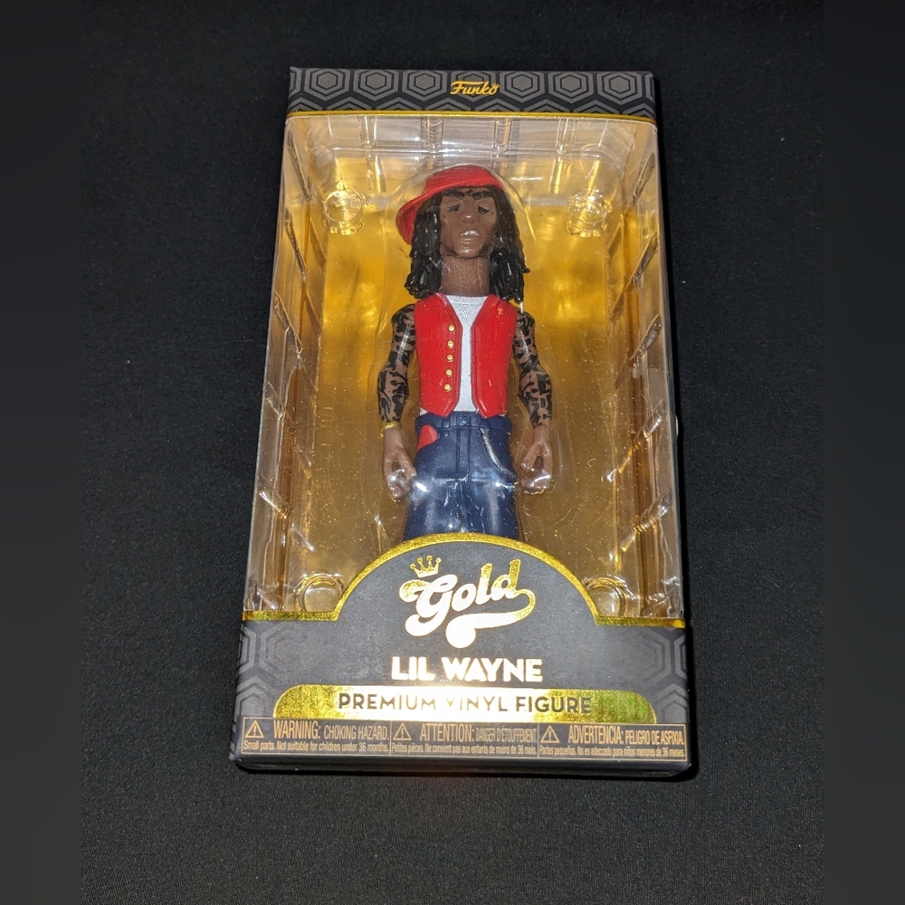 Lil Wayne - Funko Pop! Gold Edition, Series One Premium Vinyl Figure